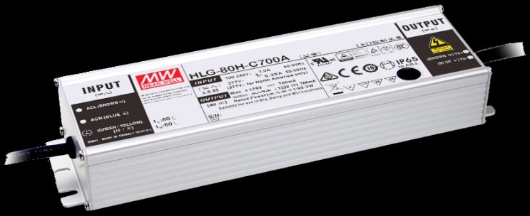 MEAN WELL HLG-80H-C350B — фото серии HLG-80H-C