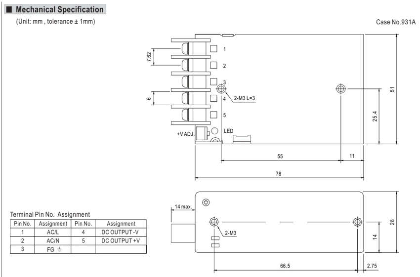 Габаритный чертёж · стр. 2